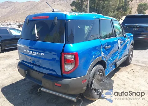 2025 Ford Bronco Sport Big Bend из США, поврежденный, VIN 3FMCR9BN5SRE03230